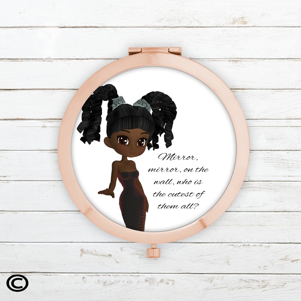 Funny Motivational Compact Mirrors